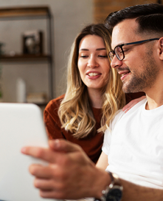 Financial planning couple